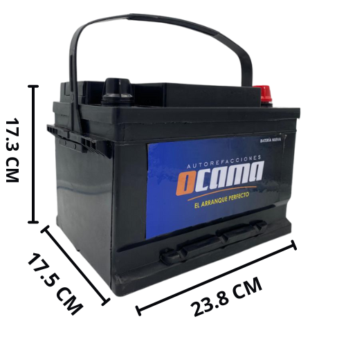 Acumulador para auto 42-560 ocama