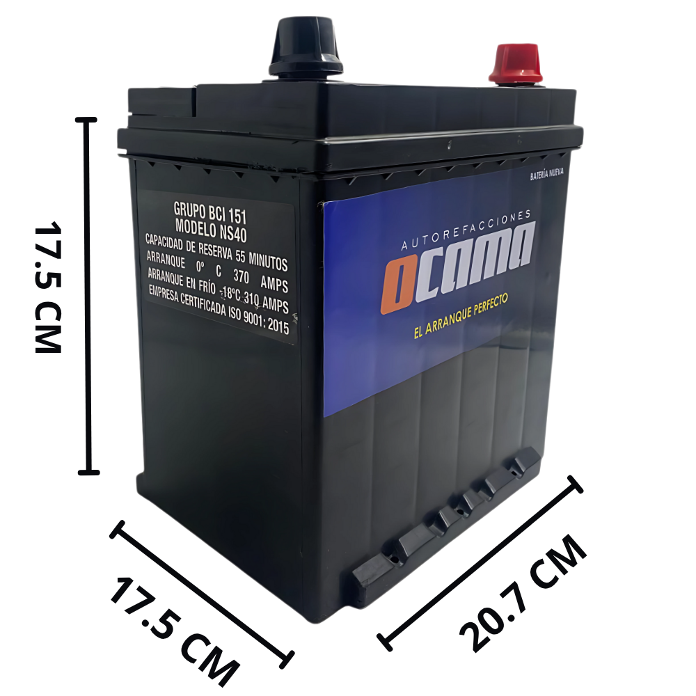 Bateria para auto BCI NS-40 Ocama