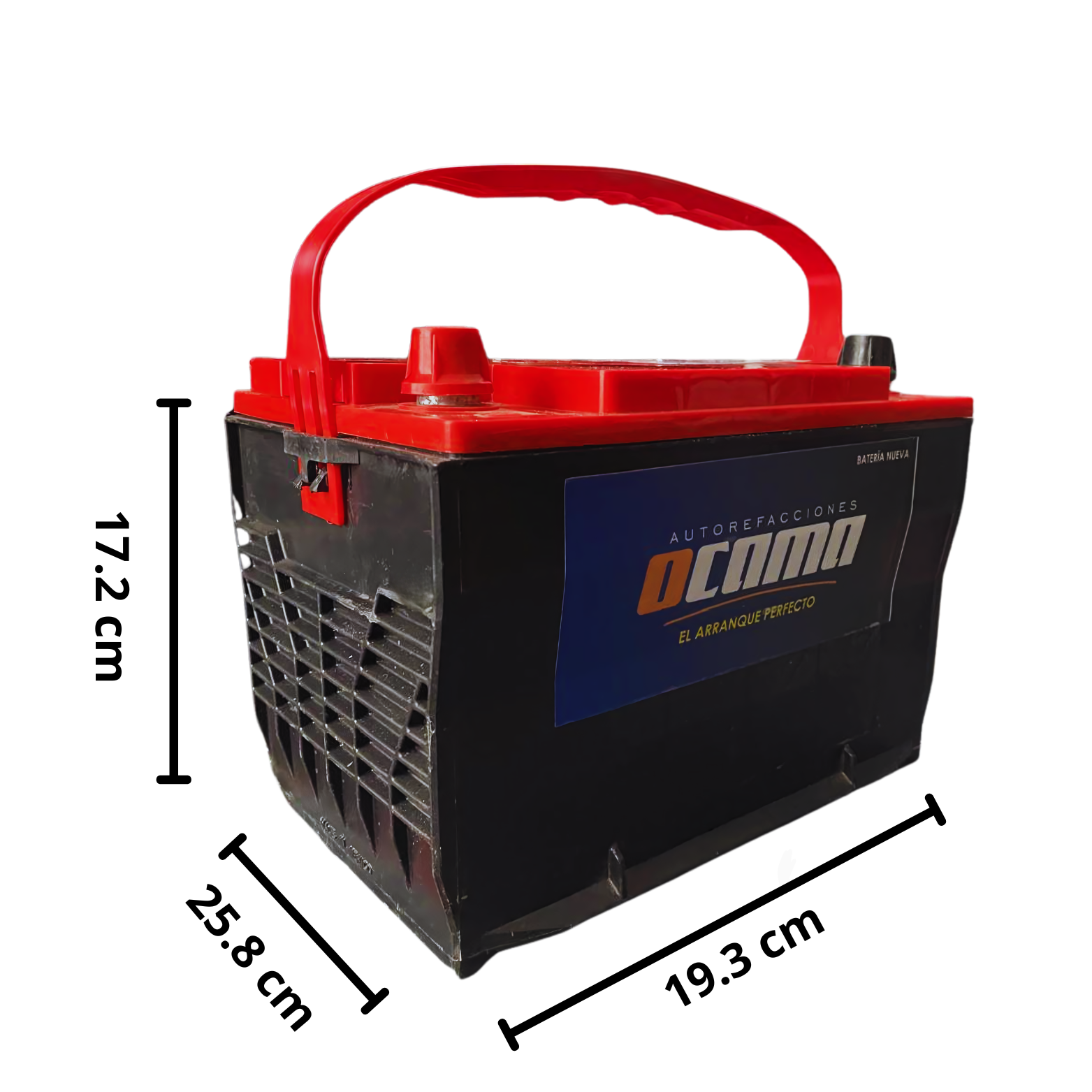 Bateria para auto BCI 34 Ocama LIBRE DE MANTENIMIENTO