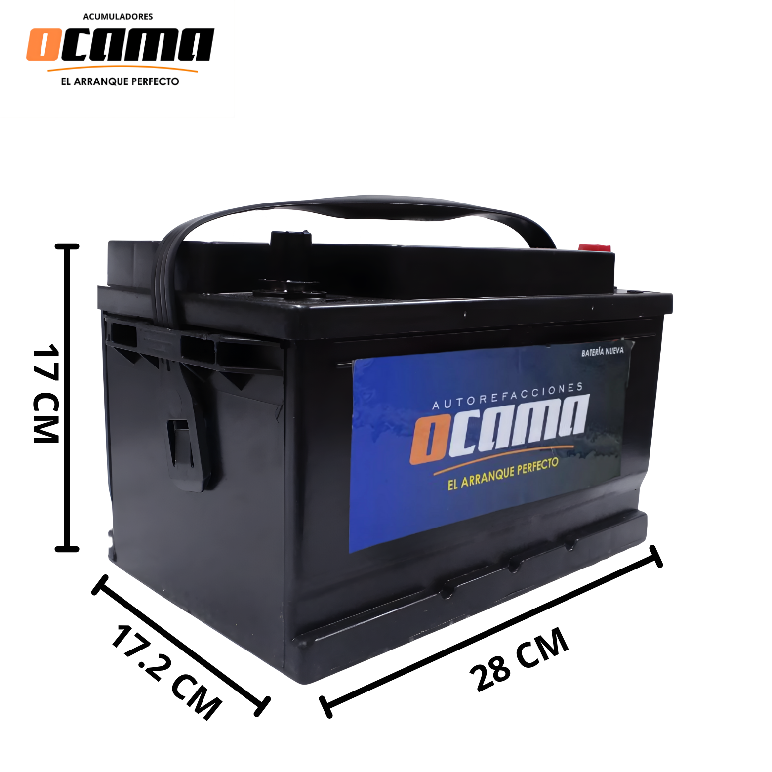 Bateria para auto 41-780 ocama SUV PICKOP CLASICO